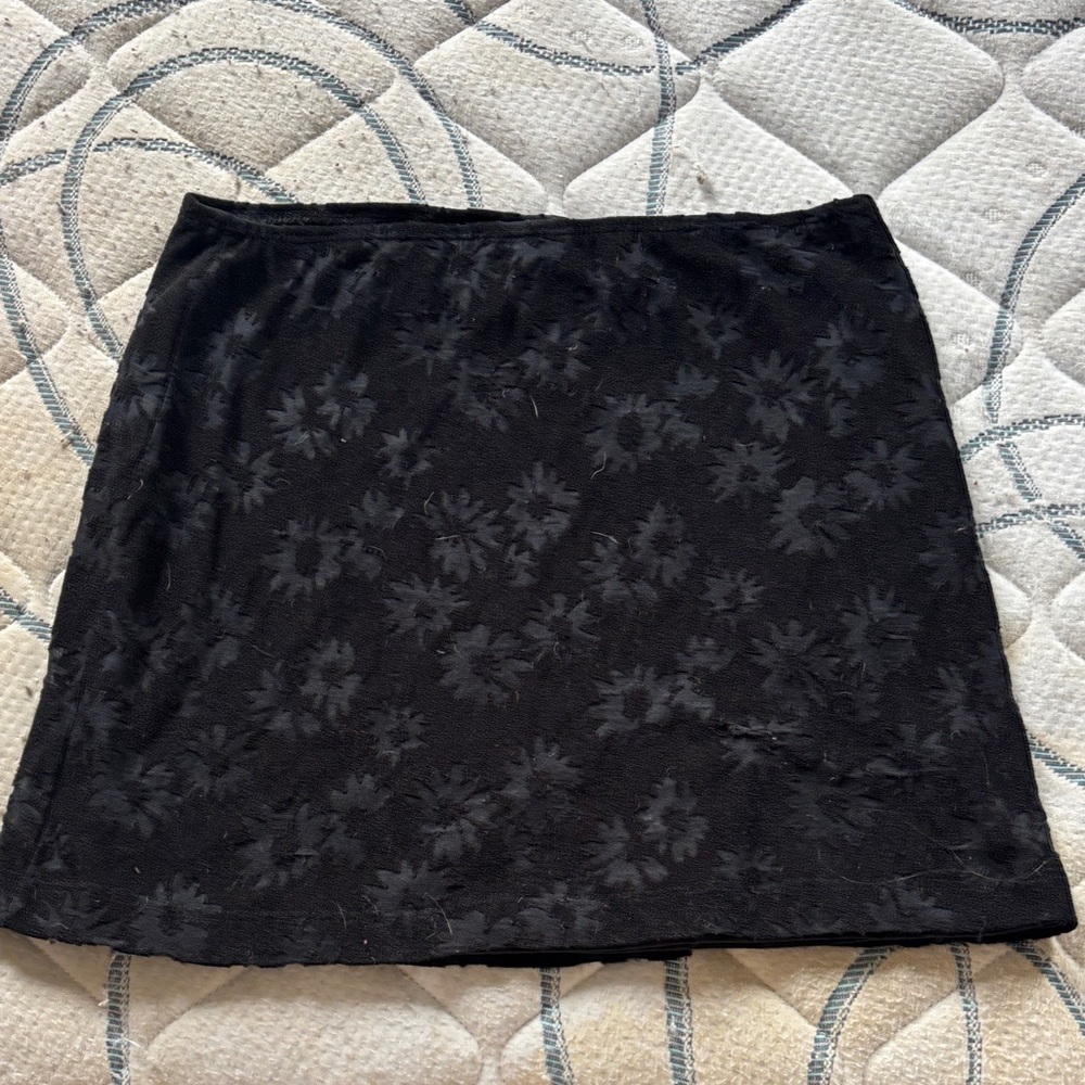 Vintage Black Express mini skirt